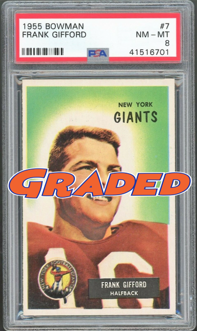 1950-1959 Football Graded