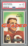 1950-1959 Football Graded