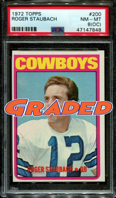 1970-1979 Football Graded