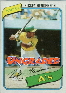 1980 - 1989 Baseball Ungraded