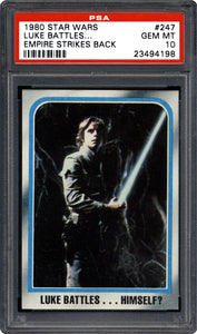 Star Wars Cards Graded