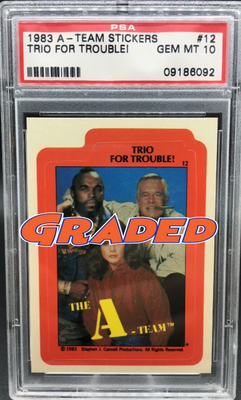 The A-Team Cards Graded