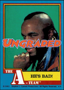 The A-Team Cards Ungraded