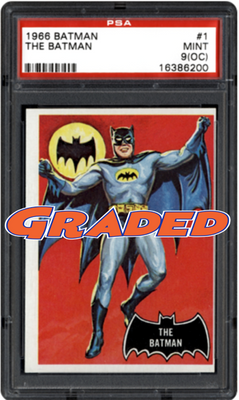 Batman TV Cards Graded