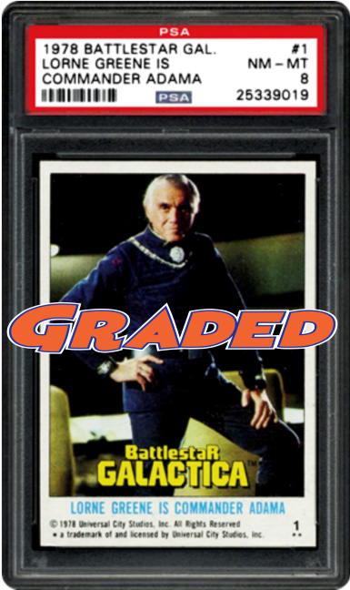 Battlestar Galactica Cards Graded