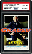 Battlestar Galactica Cards Graded
