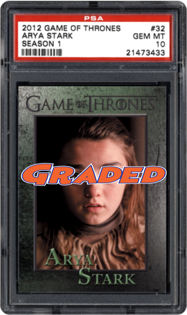 Game of Thrones Cards Graded