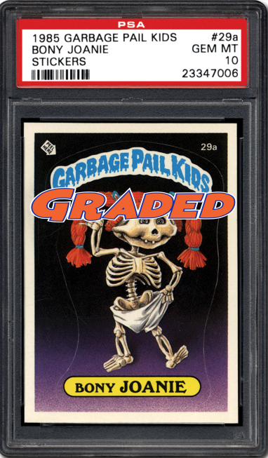 Garbage Pail Kids Cards Graded