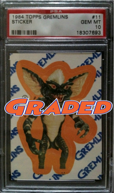 Gremlins Cards Graded