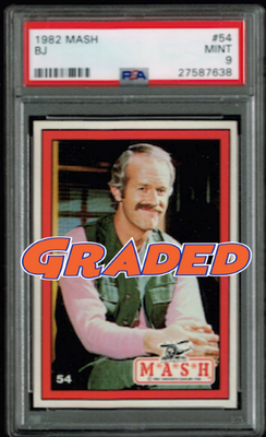 MASH Cards Graded