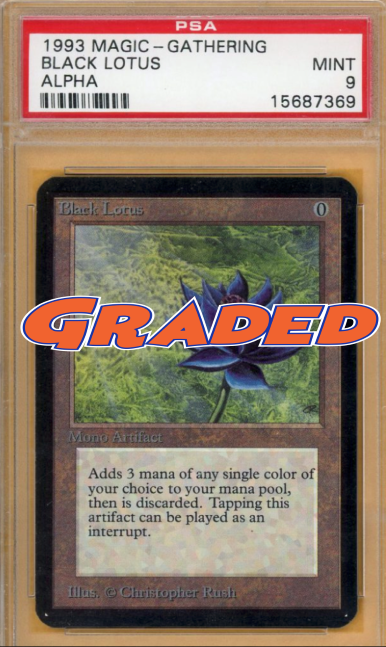 Magic the Gathering Cards Graded