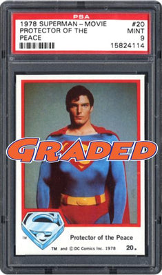 Superman Cards Graded