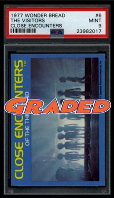 Close Encounters Cards Graded