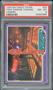 Saturday Night Fever Cards Graded
