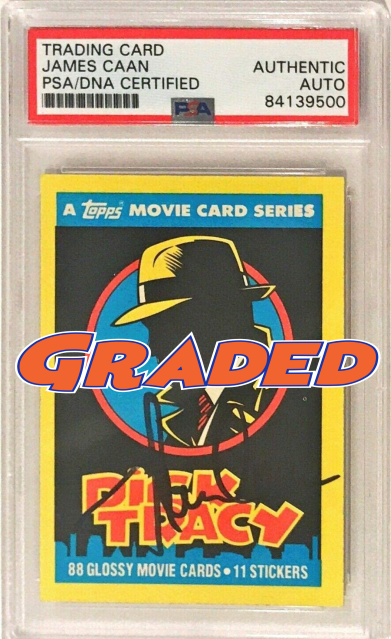 Dick Tracy Cards Graded