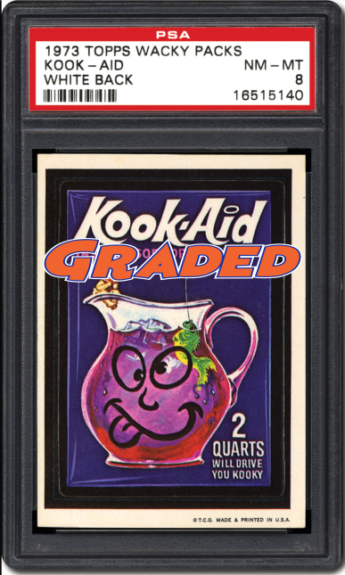 Wacky Pack Cards Graded