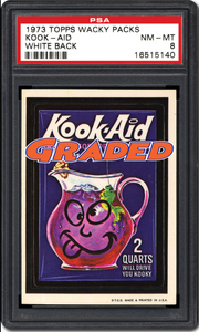 Wacky Pack Cards Graded