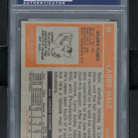 1972 - Topps Hockey #44 Larry Hale (RC) - PSA 9