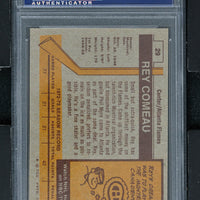 1973 - Topps Hockey #29 Rey Comeau - PSA 8