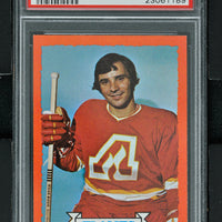 1973 - Topps Hockey #29 Rey Comeau - PSA 8