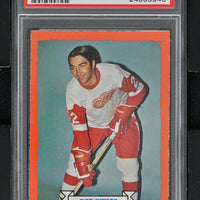 1973 - Topps Hockey #158 Bill Collins - PSA 8