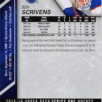 2015 Upper Deck Hockey #70 Ben Scrivens - Series 1 Ungraded - RC000001267