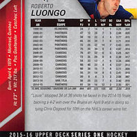 2015 Upper Deck Hockey #81 Roberto Luongo - Series 1 Ungraded