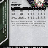 2015 Upper Deck Hockey #91 Devan Dubnyk - Series 1 Ungraded