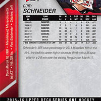 2015 Upper Deck Hockey #113 Cory Schneider - Series 1 Ungraded - RC000001297
