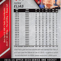 2015 Upper Deck Hockey #115 Patrik Elias - Series 1 Ungraded