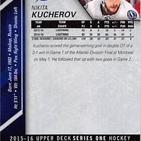 2015 Upper Deck Hockey #167 Nikita Kucherov - Series 1 Ungraded - RC000001314