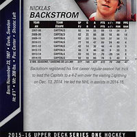 2015 Upper Deck Hockey #190 Nicklas Backstrom - Series 1 Ungraded - RC000001323