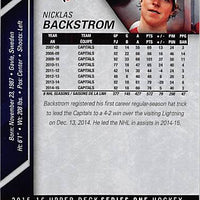 2015 Upper Deck Hockey #190 Nicklas Backstrom - Series 1 Ungraded - RC000001324