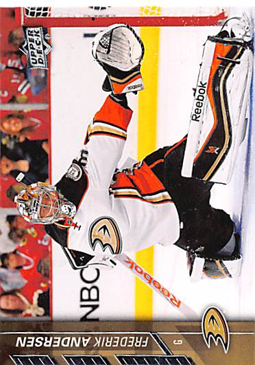 2015 Upper Deck Hockey #2 Frederik Andersen - Series 1 Ungraded - RC000001242