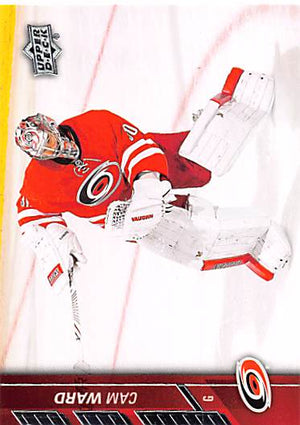 2015 Upper Deck Hockey #33 Cam Ward - Series 1 Ungraded - RC000001256