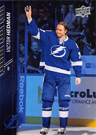 2015 Upper Deck Hockey #170 Victor Hedman - Series 1 Ungraded