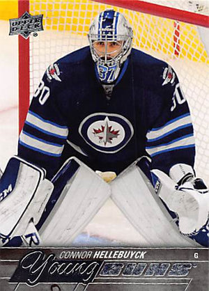 2015 Upper Deck Hockey #214 Connor Hellebuyck - Series 1 - RC - Young Guns  Ungraded