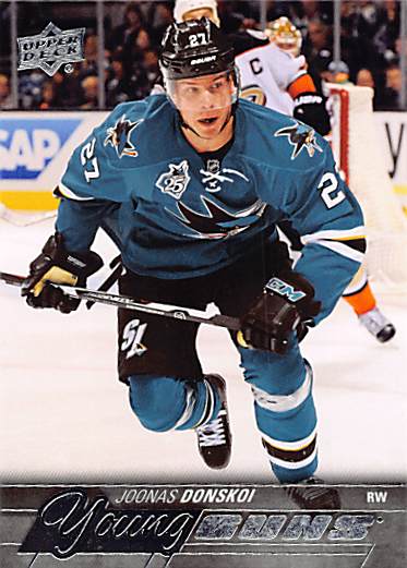 2015 Upper Deck Hockey #230 Joonas Donskoi - Series 1 - RC - Young Guns Ungraded