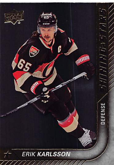 2015 Upper Deck Hockey #SS-5 Erik Karlsson - Series 1 - Shinning Stars Ungraded