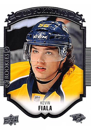 2015 Upper Deck Hockey #P-58 Kevin Fiala - Series 1 - RC - UD Portraits Rookies Ungraded