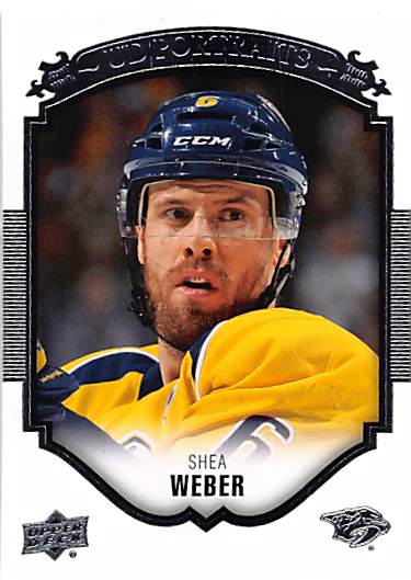 2015 - Upper Deck Hockey #P-15 Shea Weber  Series 1 UD Portraits - Ungraded