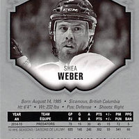2015 - Upper Deck Hockey #P-15 Shea Weber  Series 1 UD Portraits - Ungraded