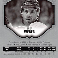 2015 - Upper Deck Hockey #P-15 Shea Weber  Series 1 UD Portraits - Ungraded