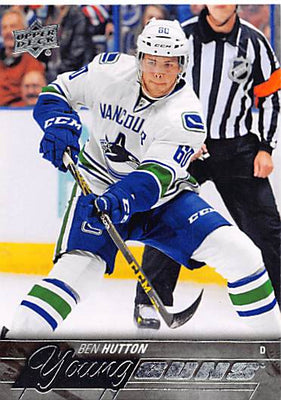 2015 - Upper Deck Hockey #232 Ben Hutton RC Series 1 Young Guns - Ungraded