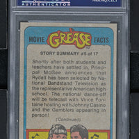 1978 - Topps Grease Series 2 #93 Kids of Rydell - PSA 8