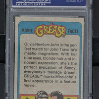 1978 - Topps Grease Series 2 #117 A Man and His Machine - PSA 8