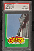 1978 - Topps Grease Series 2 #67 Puzzle Piece Left Bottom - PSA 8