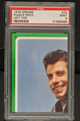 1978 - Topps Grease Series 2 #70 Puzzle Piece Left Top - PSA 9