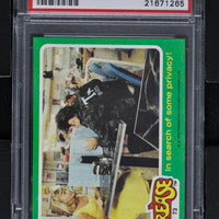 1978 - Topps Grease Series 2 #73 In Search of Some Privacy! - PSA 8