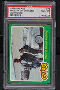 1978 - Topps Grease Series 2 #78 Master of Greased Lightning! - PSA 8